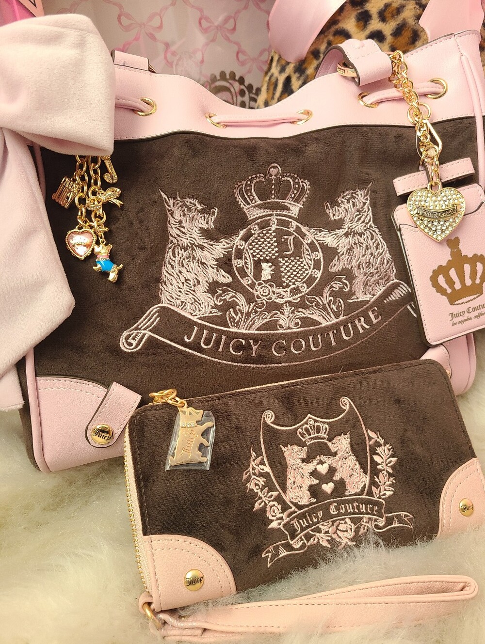Juicy Couture Bag & Wallet 💗 - Picture 2 of 7